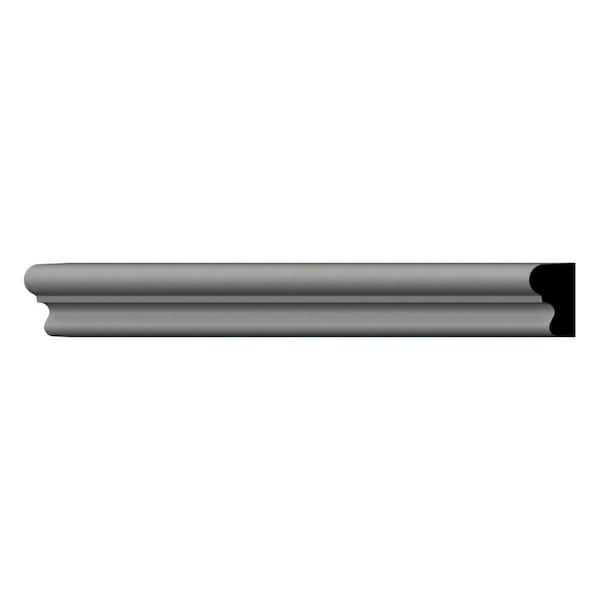 1 in. D x 1 in. W x 96 in. L Primed Polyurethane Panel Moulding