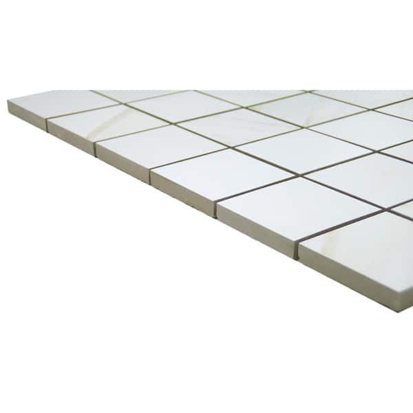 Nobleza Lugo 12 in. x 12 in. Square Matte Porcelain Mosaic Floor and Wall Tile (0.956 sq. ft./Case, 1 pc)