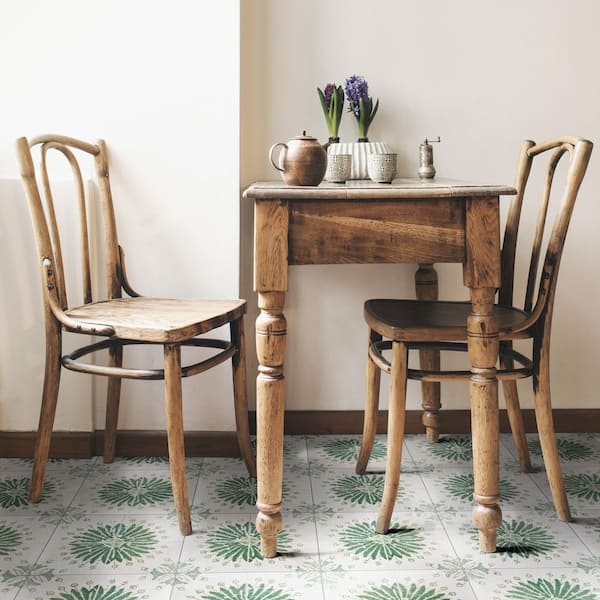 Klinker Retro Blanco Aster 12-3/4 in. x 12-3/4 in. Ceramic Floor and Wall Tile (1.16 sq. ft./Each)