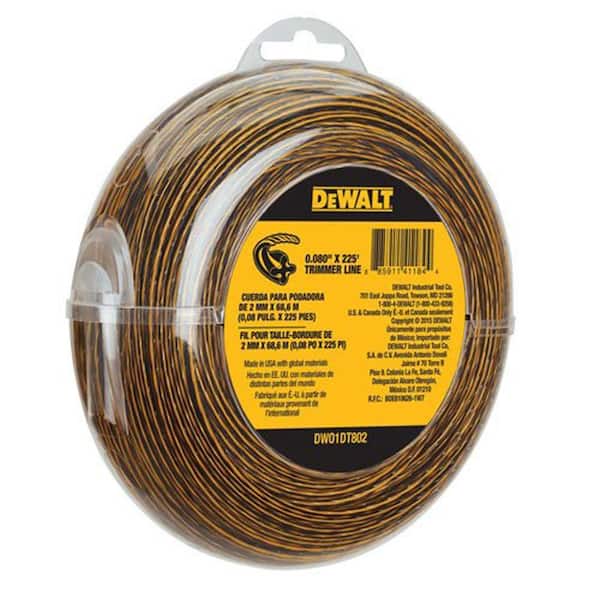 DEWALT 0.080 in. x 225 ft. Replacement Line for Cordless Battery