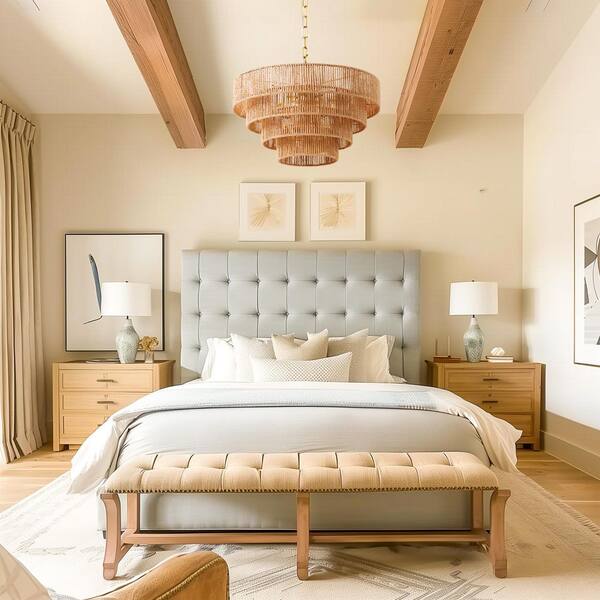 Emeritpro 19.7 in. Farmhouse 6-Light Boho Large Copper