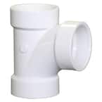 1-1/2 in. PVC DWV All Hub Sanitary Tee Fitting