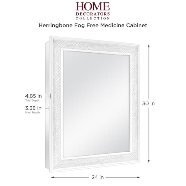 Home Decorators Collection 24 In X 30, Home Decorators Collection Herringbone Mirror