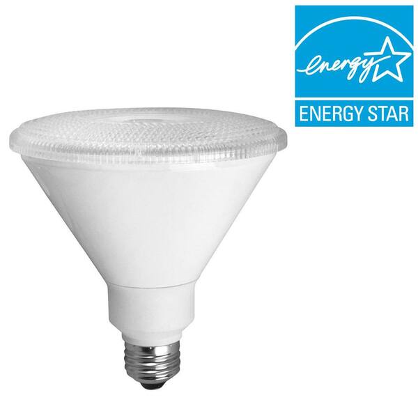 TCP 90W Equivalent Bright White (3000K) PAR38 LED Flood Light Bulb