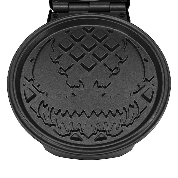 Dash Mini Skull Waffle Maker, Black