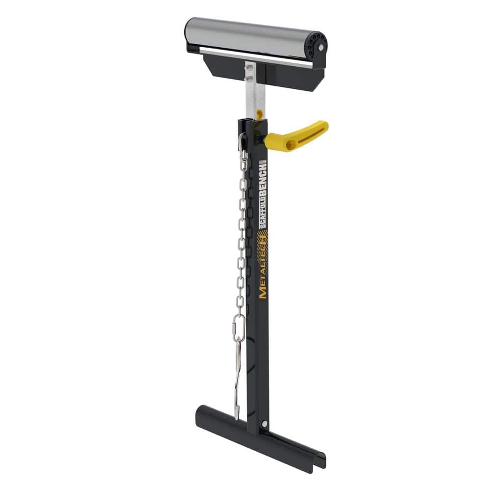 28.25 in. Adjustable Steel Bench Support Roller for Work Bench and Table/Miter Saw, 75 lbs. Load Capacity price history on PriceWatchPro