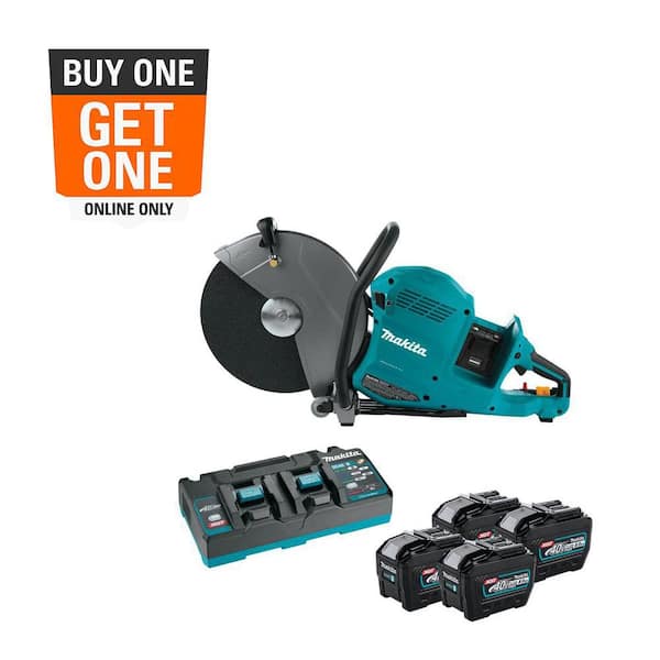 80V max (40V max X2) XGT Brushless Cordless 14 in. Power Cutter Kit with 4 Batteries (8.0Ah)