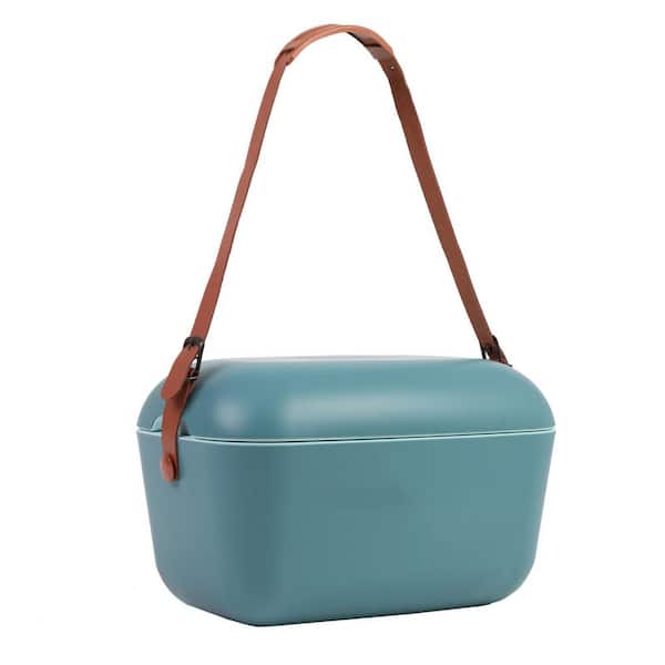 MOEPISY 21 qt. Retro Beach Cooler Vintage Picnic Lunch Portable