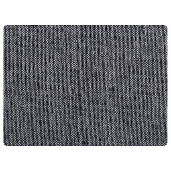 Bungalow Flooring Barbury Weave 3 ft. x 4 ft. Desk Chair Mat Gray