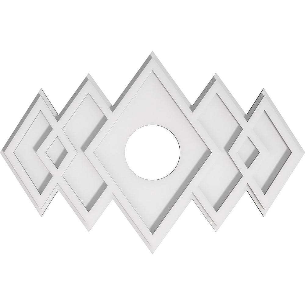 22 in. x 14.62 in. x 1 in. Zoe Architectural Grade PVC Contemporary Ceiling Medallion price history on PriceWatchPro
