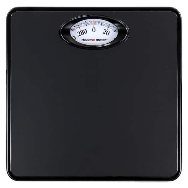Health O Meter Compact Rotating Dial Scale in Black 985118080M - The Home  Depot