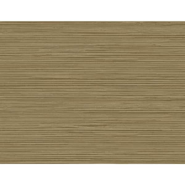 Seabrook Designs 60.75 sq. ft. Bronze Hillside Stringcloth Paper Unpasted Wallpaper Roll
