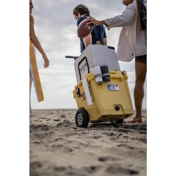 RovR RollR 45 qt. Wheeled Hard Cooler with Telescopic Handle