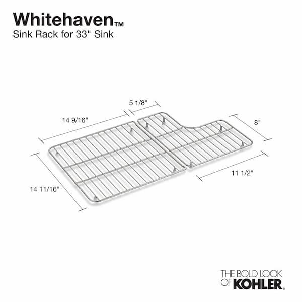 Kohler 5827 sink rack new arrivals