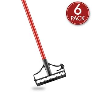 Quick Change Steel Mop Handle and Resin Frame (6-Pack)