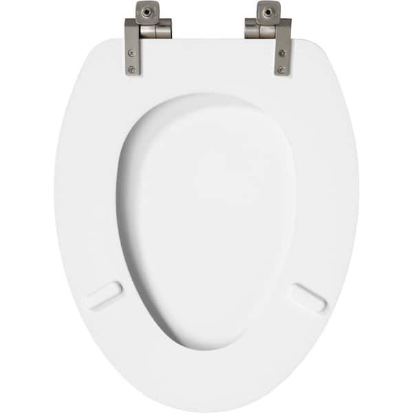 bemis weston slow close elongated closed front toilet seat