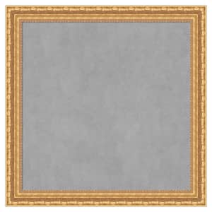 Versailles Gold 28 in. x 28 in. Framed Magnetic Board