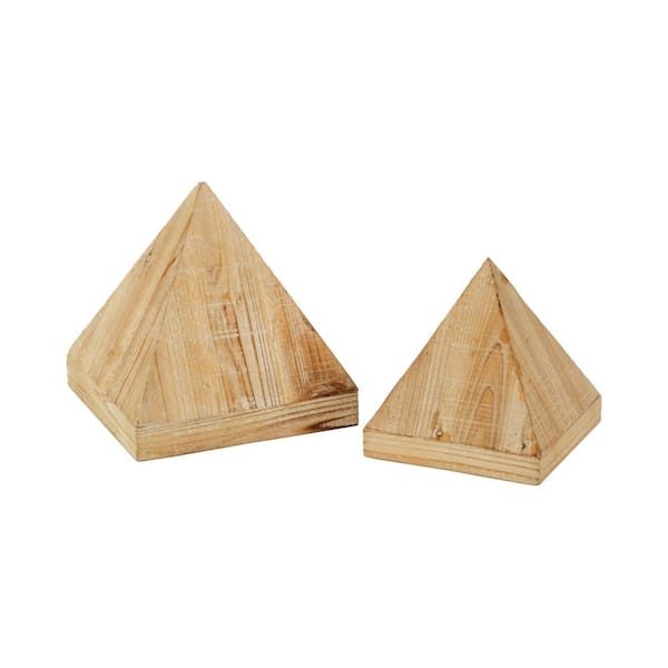 Tripar Natural Wood Jewelry Holder (Set of 2)