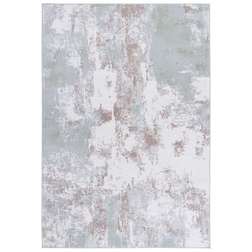 Bayside 5 ft. x 8 ft. Green/Ivory Rustic Marble Area Rug price history on PriceWatchPro