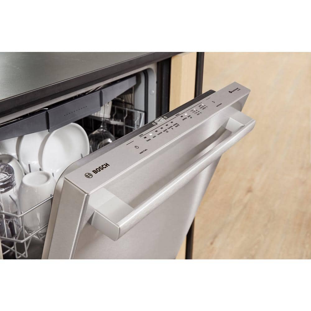 24" Stainless Steel Smart Built-In Dishwasher with Flexible Rack