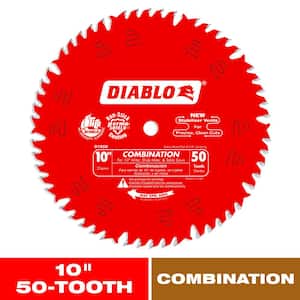 10 in. x 50-Tooth Combination Circular Saw Blade