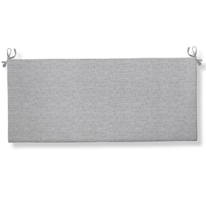 Portico Rectangular Bench/Porch Swing Cushion in Grey