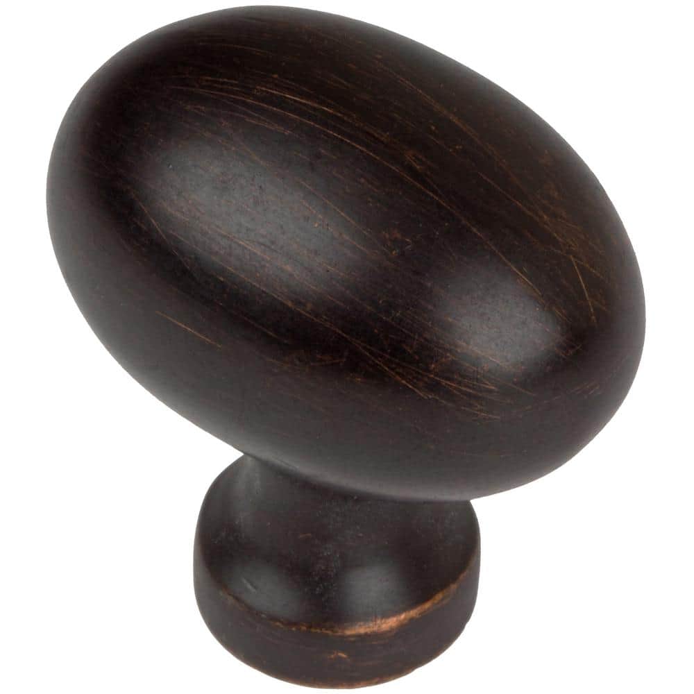 1-1/8 in. Dia Oil Rubbed Bronze Classic Oval Cabinet Knob (10-Pack) price history on PriceWatchPro