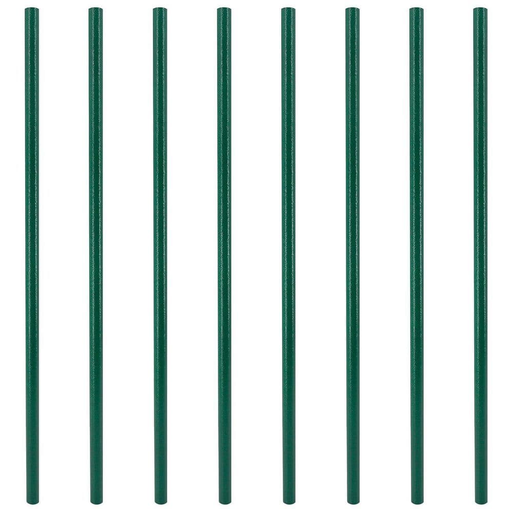 32 in. H x 3/4 in. W Green Iron Stair Railing Kit Hollow Round Deck Balusters 25-Pack price history on PriceWatchPro