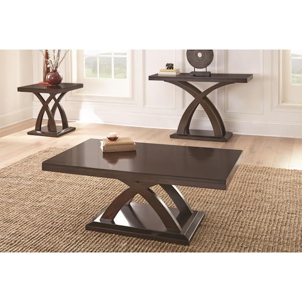 HL WOOD TABLE JERRY'S ORIGINAL ウォールナット Jocelyn 48 in. Espresso Cherry Standard Rectangle Wood