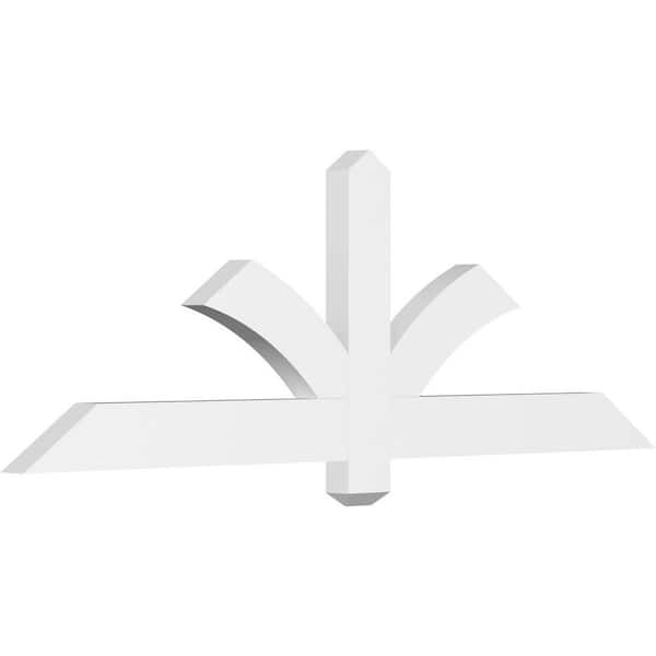 Ekena Millwork Redmond 60 in. W x 20 in. H x 2 in. D Signature Polyurethane Bracket