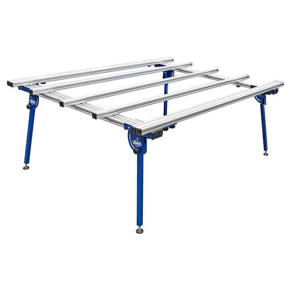 GPTP 5 ft. W x 6 ft. D Folding Work Table with Quick-connect brackets for Additional Tables