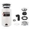 Glacier Bay TurboGrind Max 1 hp. Continuous Feed Garbage Disposal with  Power Cord 10-US-GB1000-SL - The Home Depot