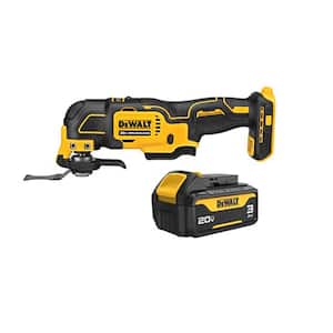 Atomic 20-Volt Lithium-Ion Oscillating Tool Kit with 3 Ah Battery