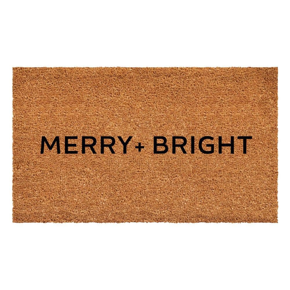 Multi-Colored 36 in. x 24 in. Coir Outdoor Door Mat price history on PriceWatchPro