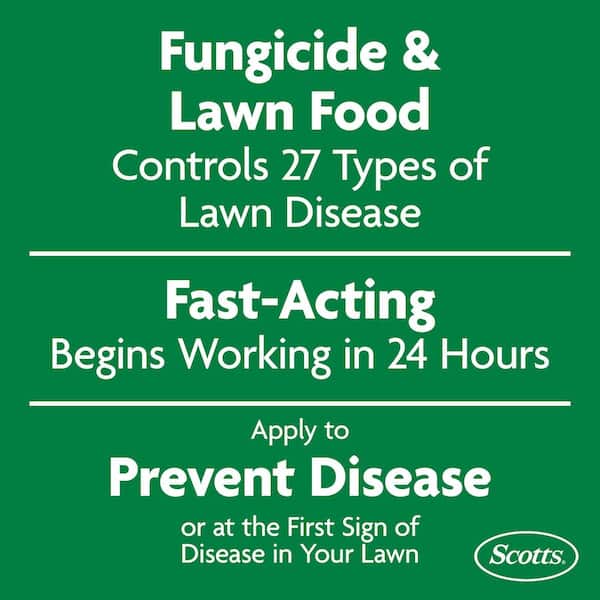 Turf Builder Healthy Plus Lawn Food, 13.70 lbs. 4,000 sq. ft, 2-in-1 Fungicide and Fertilizer, Withstands Summer Stress