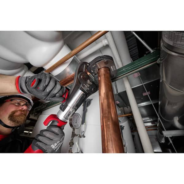 Milwaukee CTS/IPS Copper/Black Iron Pipe X6 Ring Jaw for M18 FORCE