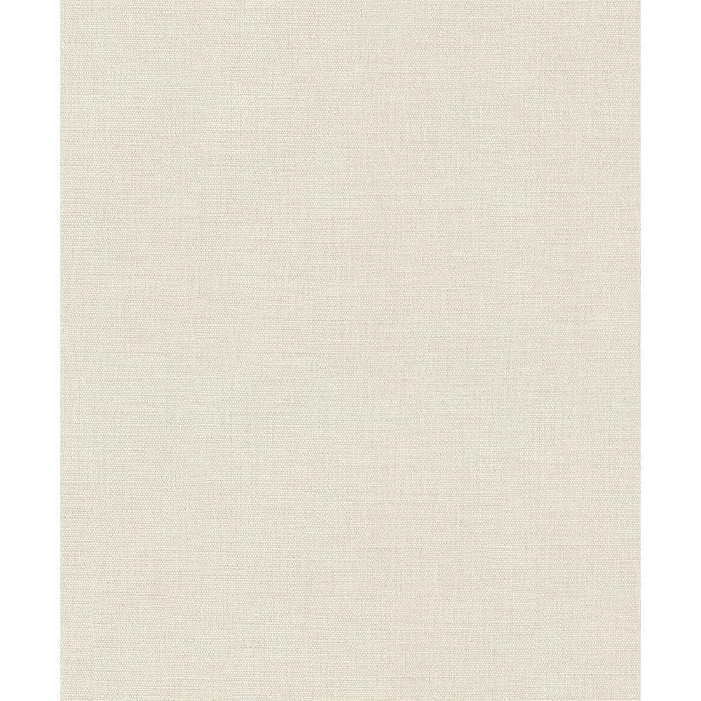Avalon Textured Weave Beige Matte Finish Vinyl on Non-Woven Non-Pasted Wall