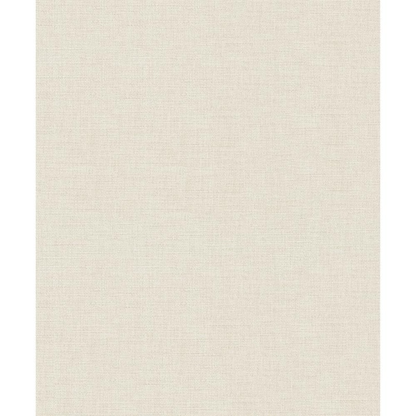 Unbranded Avalon Textured Weave Beige Matte Finish Vinyl on Non-Woven Non-Pasted Wallpaper Sample