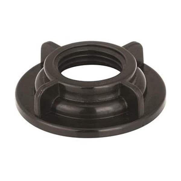 ProPlus 1/2 in. Faucet Locknut, Black