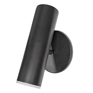 Constance 1-Light Black LED Wall Sconce