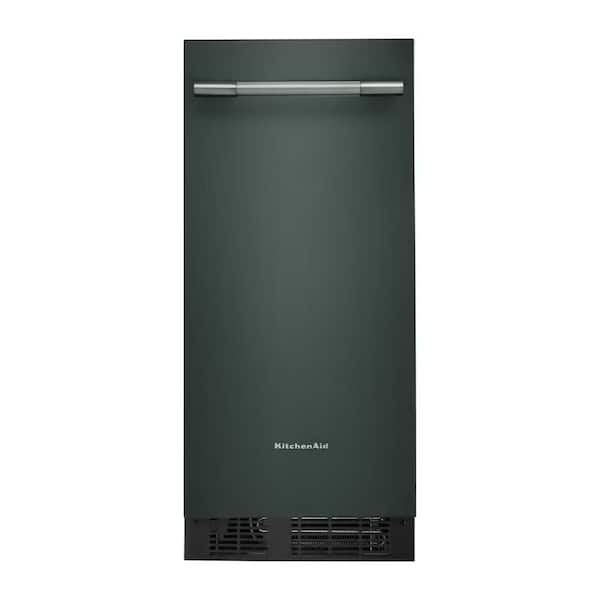 15 in. 25 lb. Cubes Built-In Ice Maker in Juniper with Clear Ice Technology