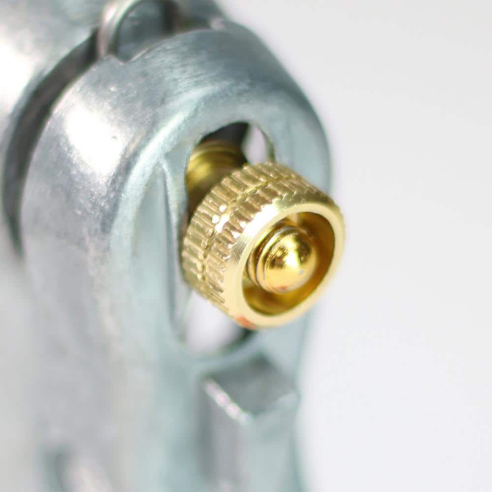 Heavy Duty Steel Handheld Adjustable Spray Nozzle with Brass Tip