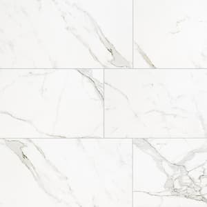 Regallo Calacatta Isla 12 in. x 24 in. Matte Porcelain Floor and Wall Tile (40-Cases/542.36 sq. ft./Pallet)