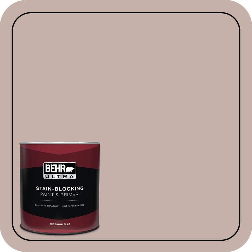 1 qt. #PPU17-10 Mauvette Flat Exterior Paint & Primer price history on PriceWatchPro