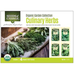 Organic Culinary Herb Collection (4-Pack)