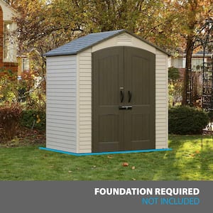 7 ft. x 4.5 ft. Resin Storage Shed