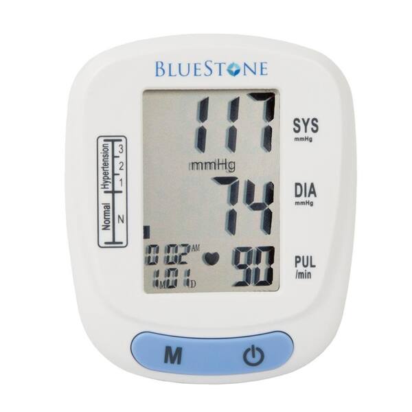 Bluestone Automatic Wrist Blood Pressure Monitor with LCD Display HW0100047  - The Home Depot