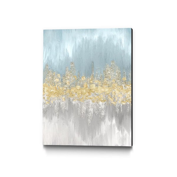 Clicart 11 in. x 14 in. "Neutral Wave Lengths II" by Eva Watts Wall Art
