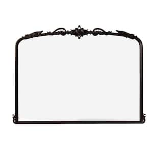 Holm-BM 30-inch x 40-inch Framed Mirror in Black-Matt