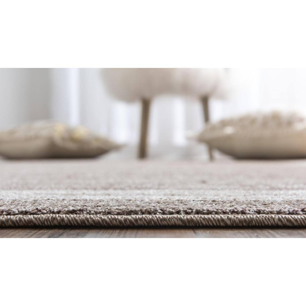 Handmade Tufted Easy-Care Reversible Rug in Light Brown/Beige